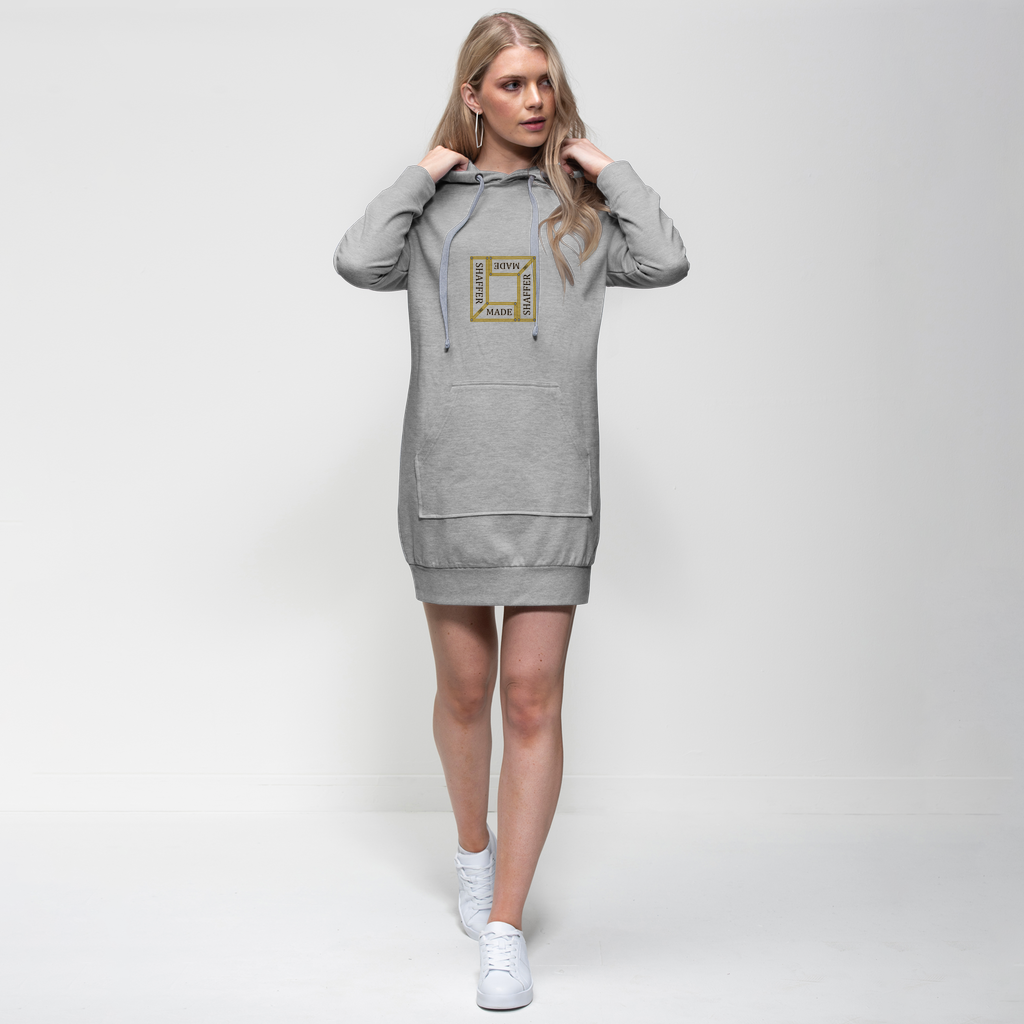 SHAFFERMADE Ladys Premium Adult Hoodie Dress