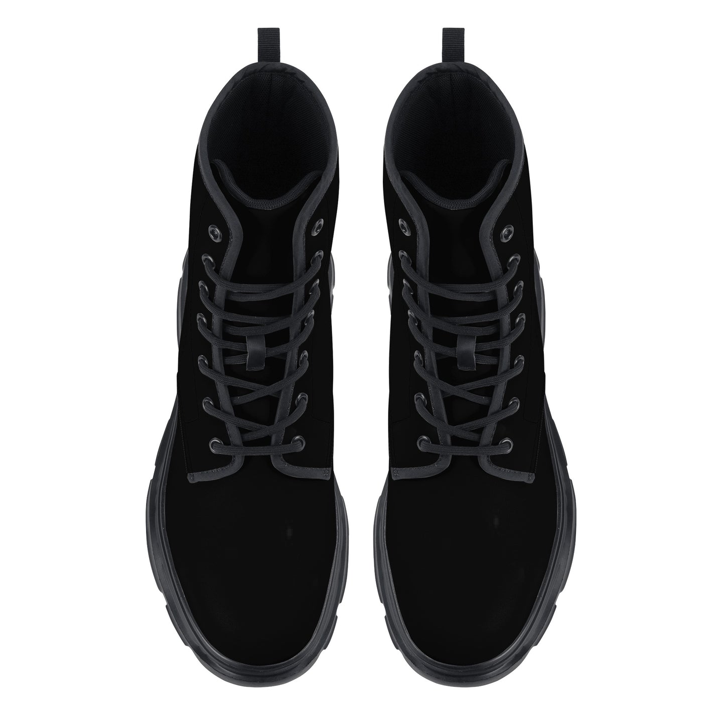 SHAFFERMADE Mens Leather Chunky Boots