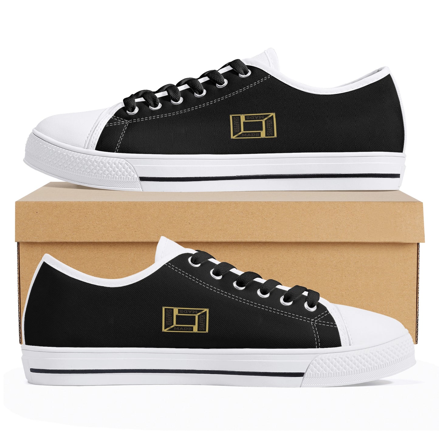 SHAFFERMADE Mens Low Top Canvas Shoes
