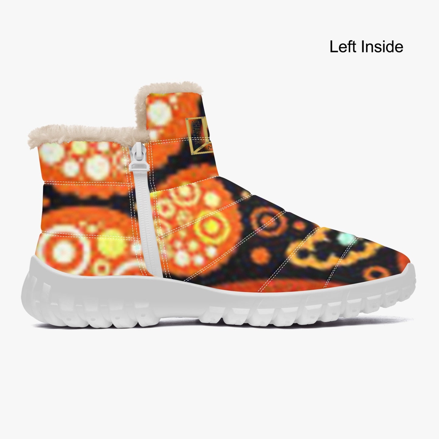 SHAFFERMADE Cotton-pad Fur Zipper Up Boots