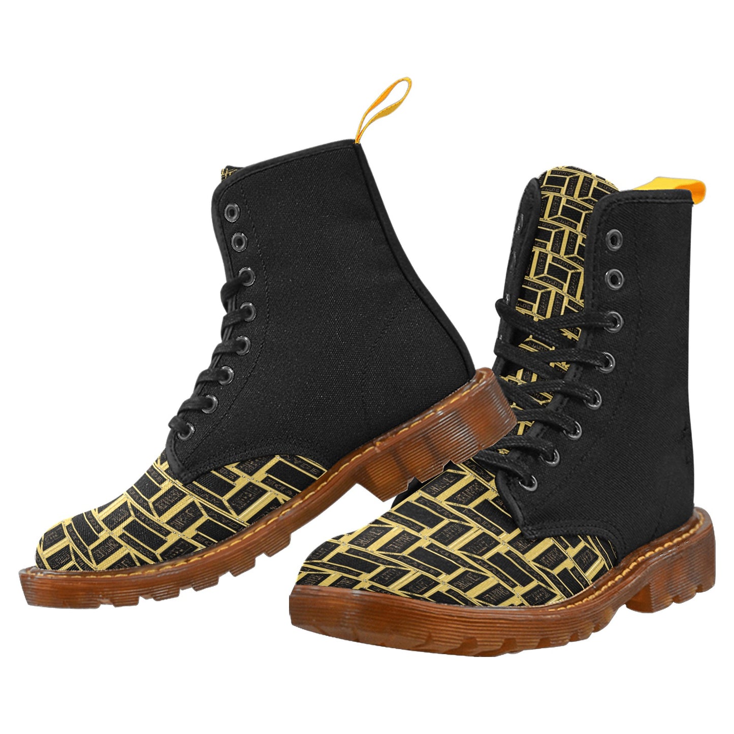 SHAFFERMADE Men's Lace Up Canvas Boots