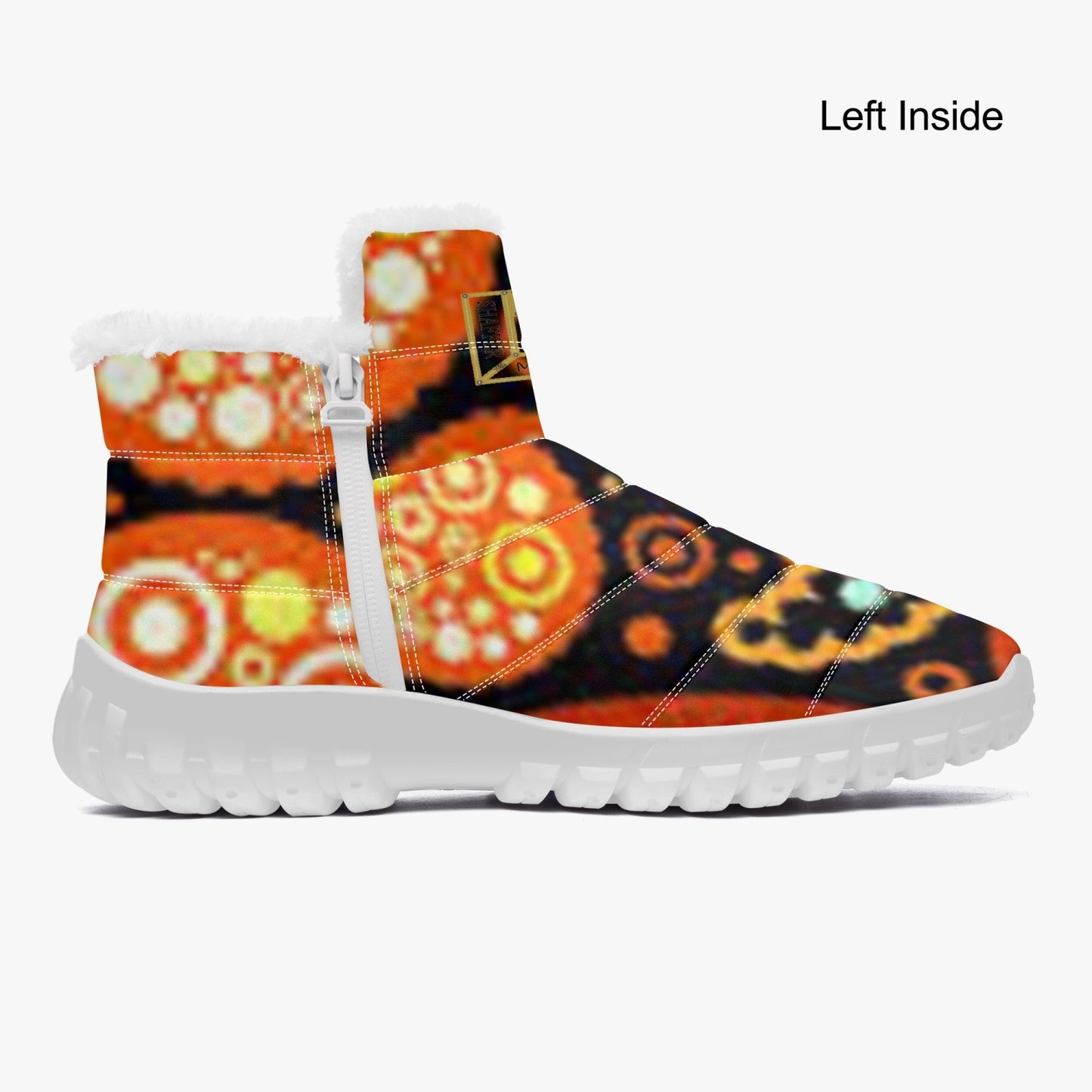 SHAFFERMADE Cotton-pad Fur Zipper Up Boots