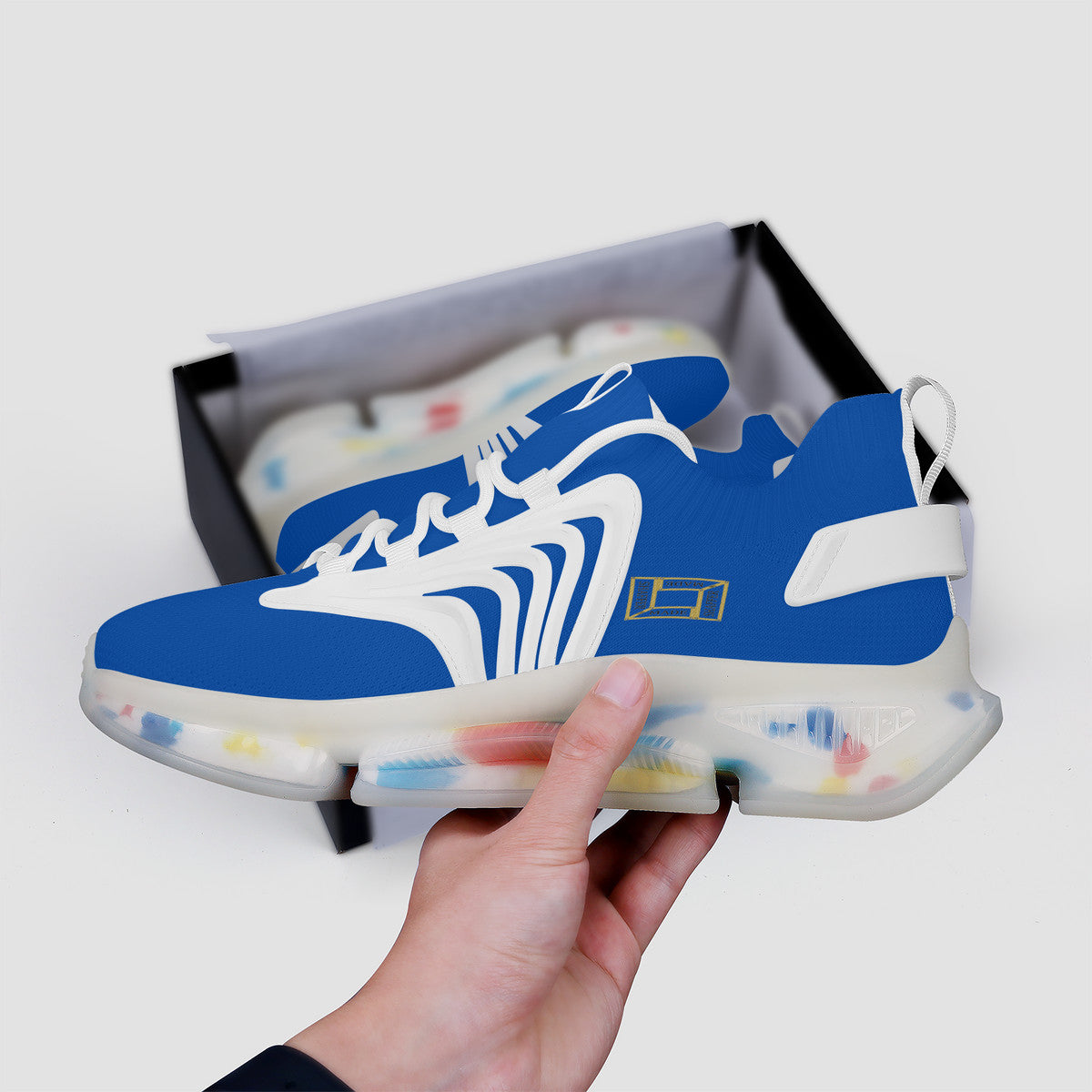 SHAFFERMADE Air Max React Sneakers - Royal Blue