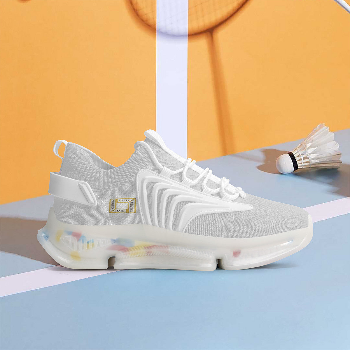 SHAFFERMADE Air Max React Sneakers - Greyish