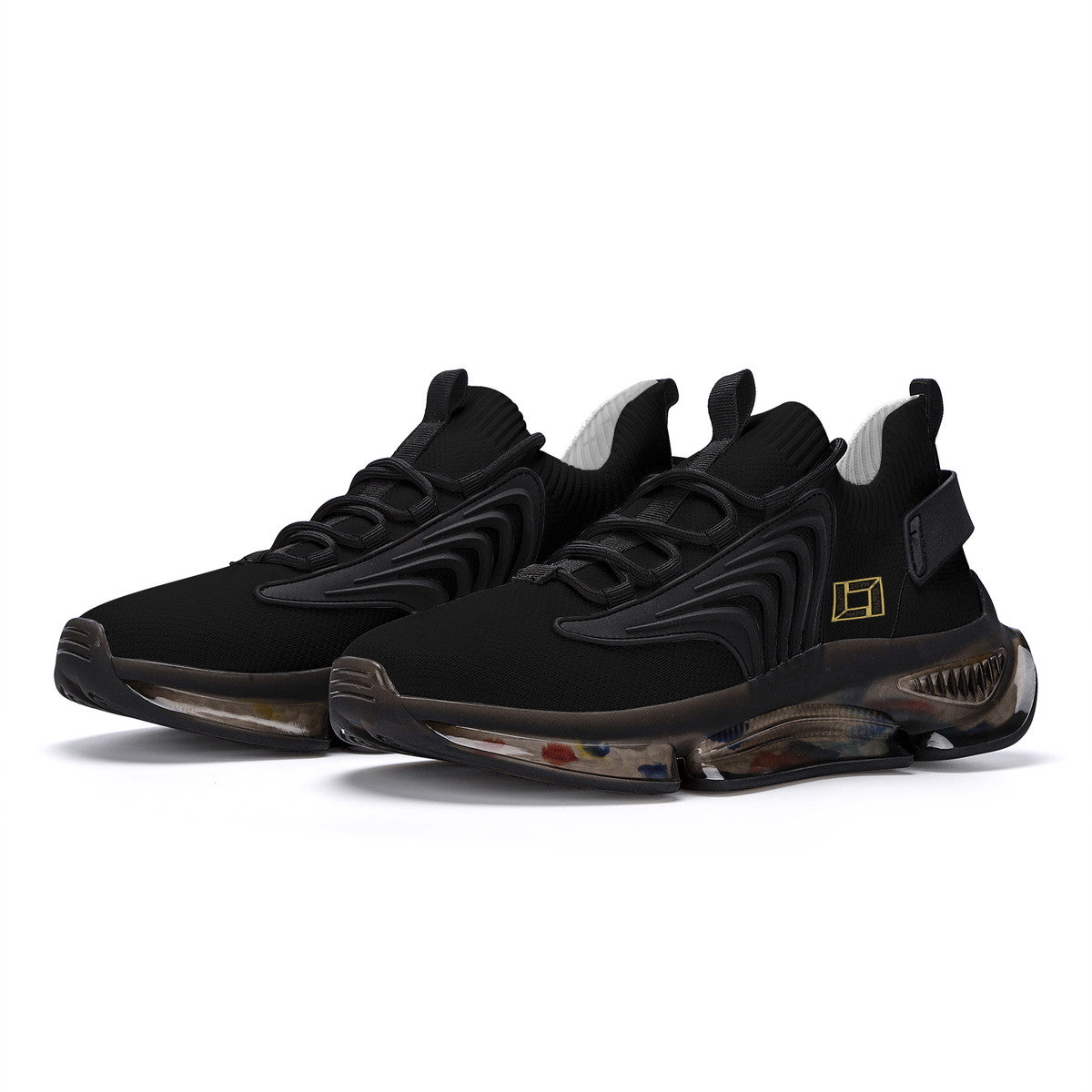 SHAFFERMADE Air Max React Sneakers - Black