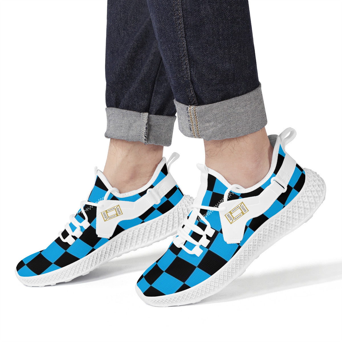 SHAFFERMADE Mesh Knit Checkmate Shoes