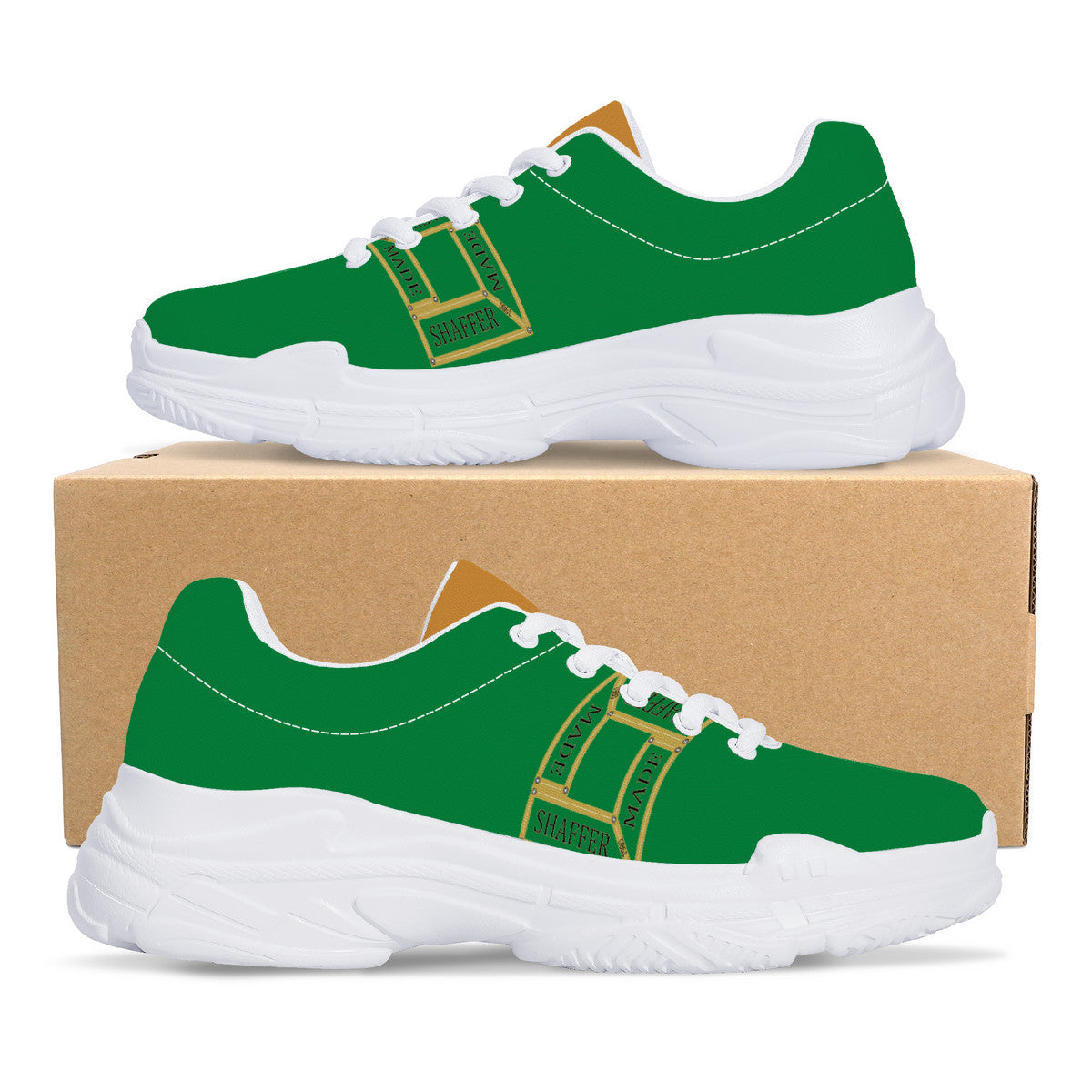 SHAFFERMADE Chunky Sneakers - Greenery