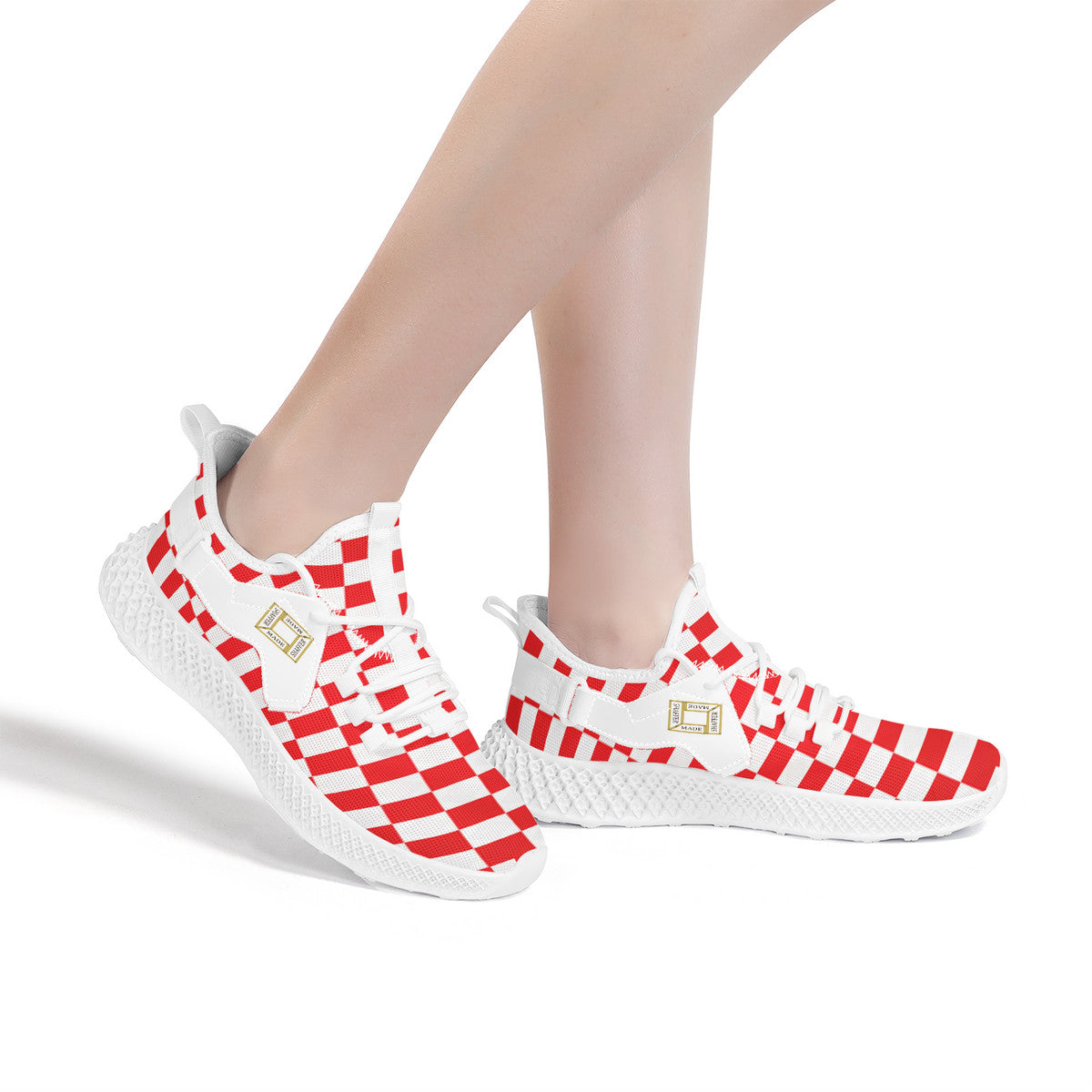 SHAFFERMADE Mesh Red Mate Knit Shoes