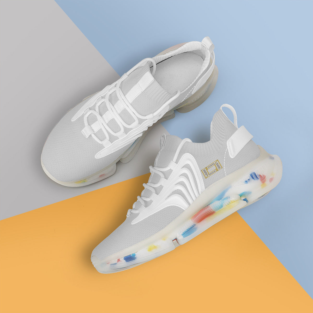 SHAFFERMADE Air Max React Sneakers - Greyish