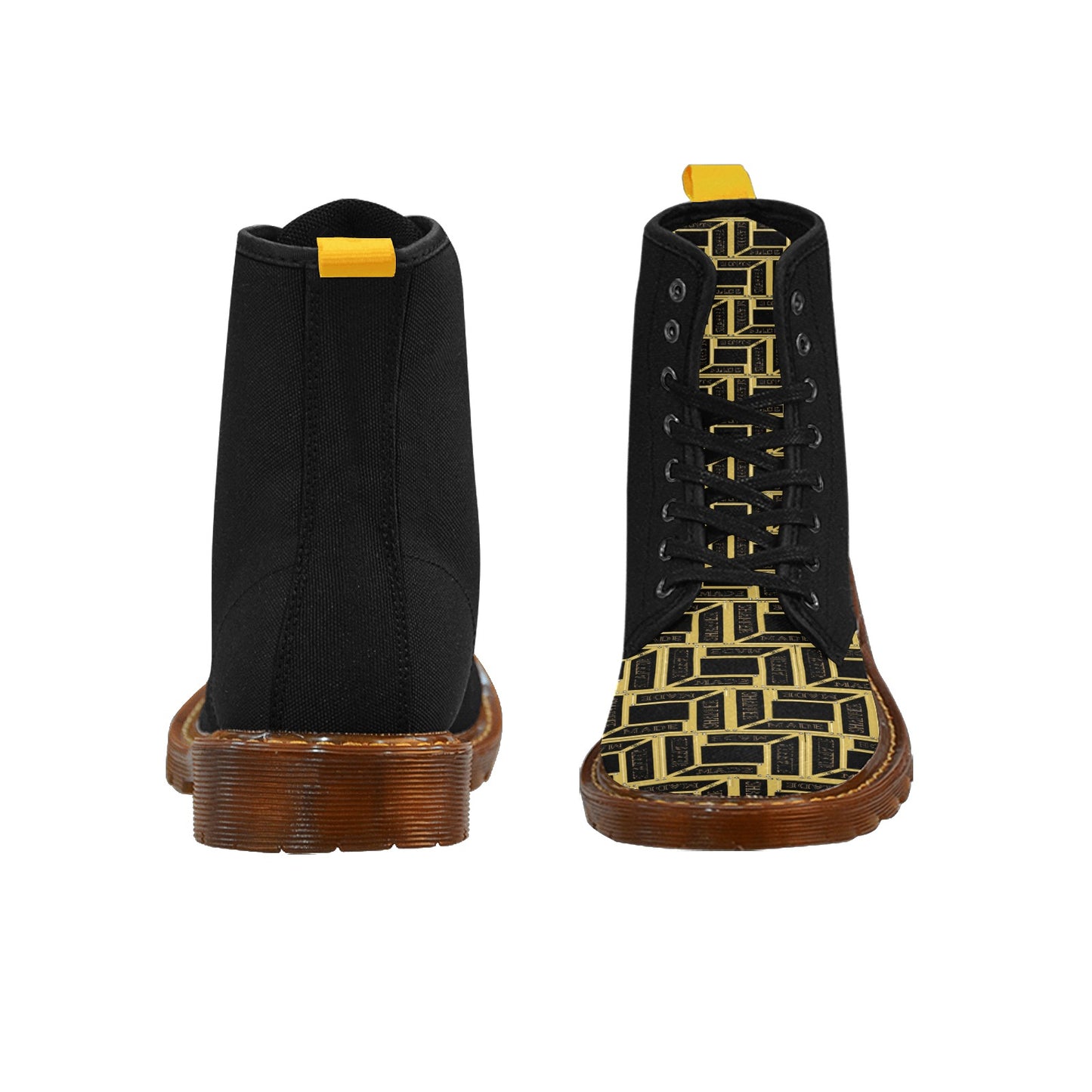 SHAFFERMADE Men's Lace Up Canvas Boots