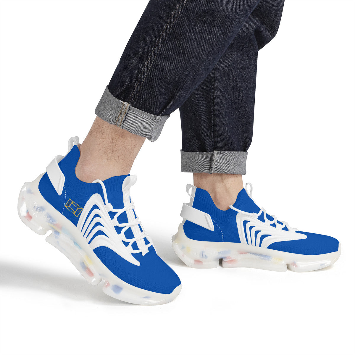 SHAFFERMADE Air Max React Sneakers - Royal Blue