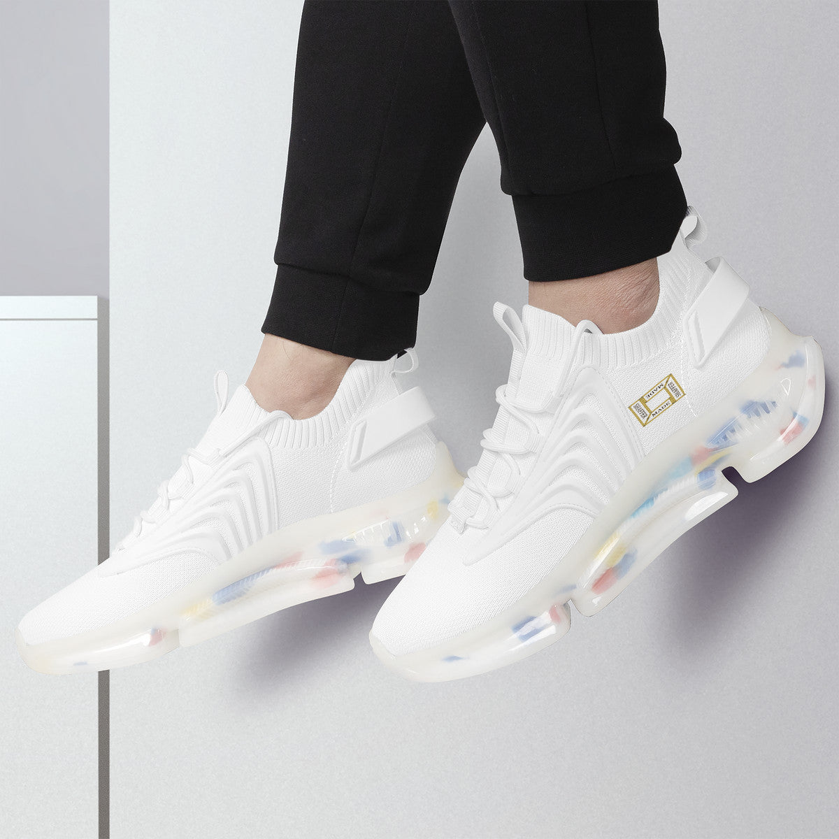 SHAFFERMADE Air Max React Sneakers - White