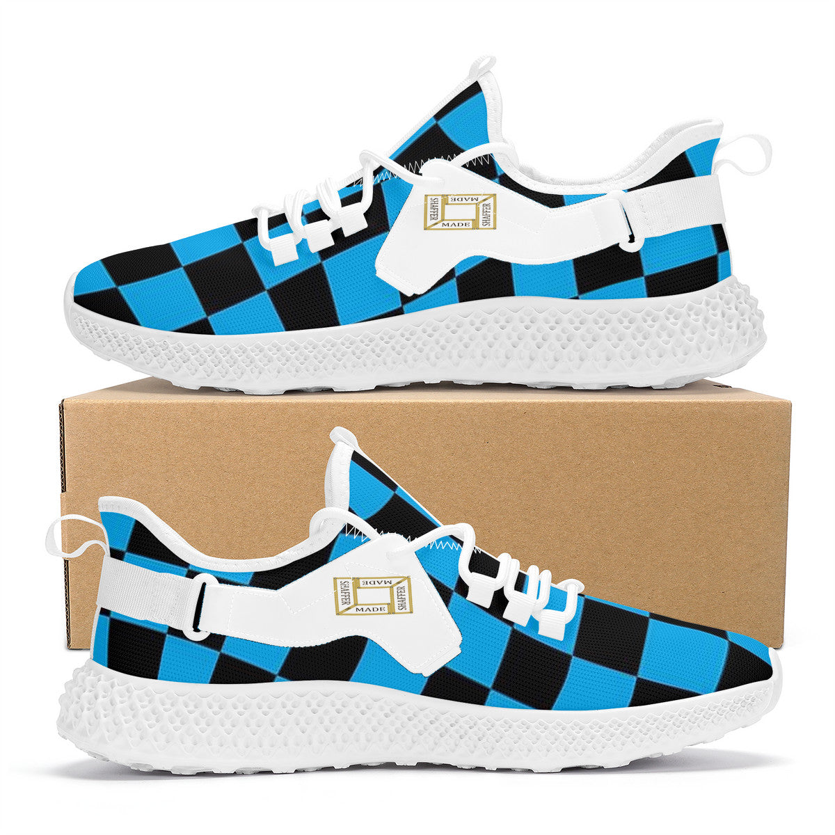 SHAFFERMADE Mesh Knit Checkmate Shoes