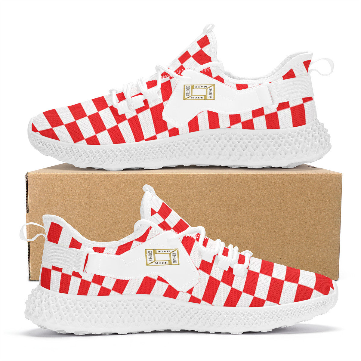 SHAFFERMADE Mesh Red Mate Knit Shoes