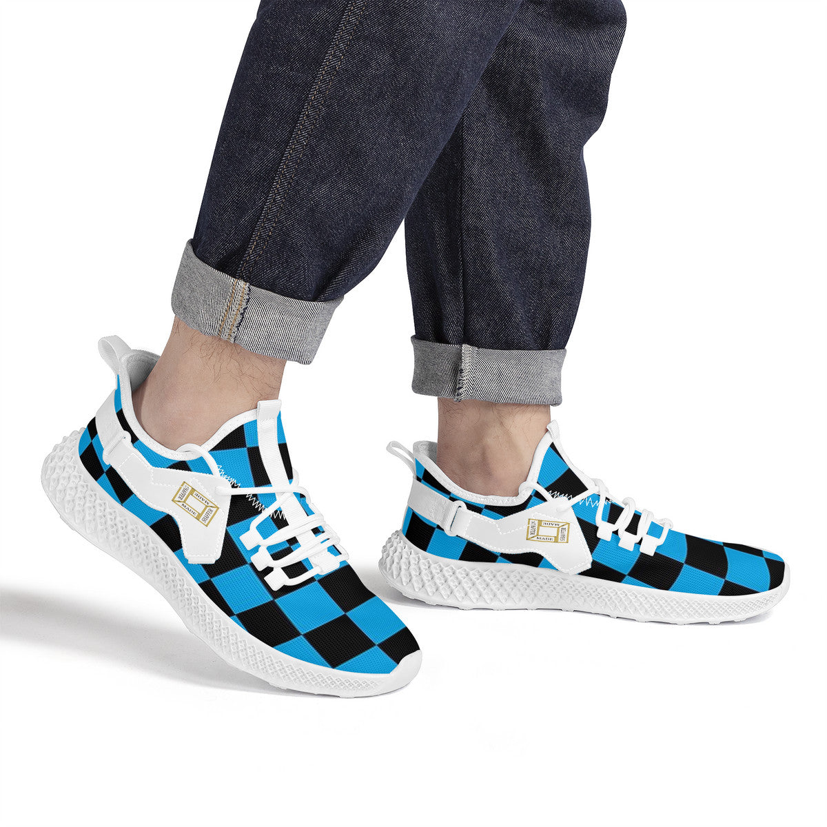 SHAFFERMADE Mesh Knit Checkmate Shoes