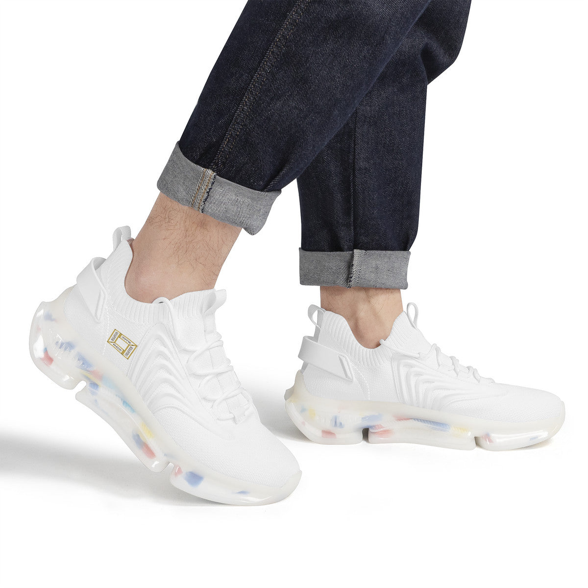 SHAFFERMADE Air Max React Sneakers - White