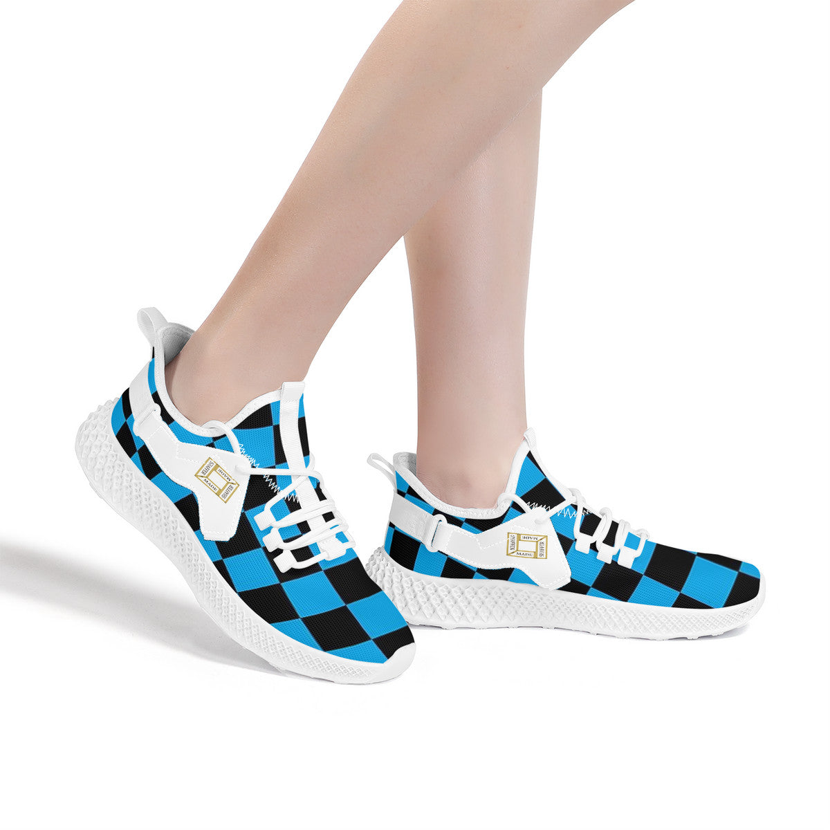 SHAFFERMADE Mesh Knit Checkmate Shoes