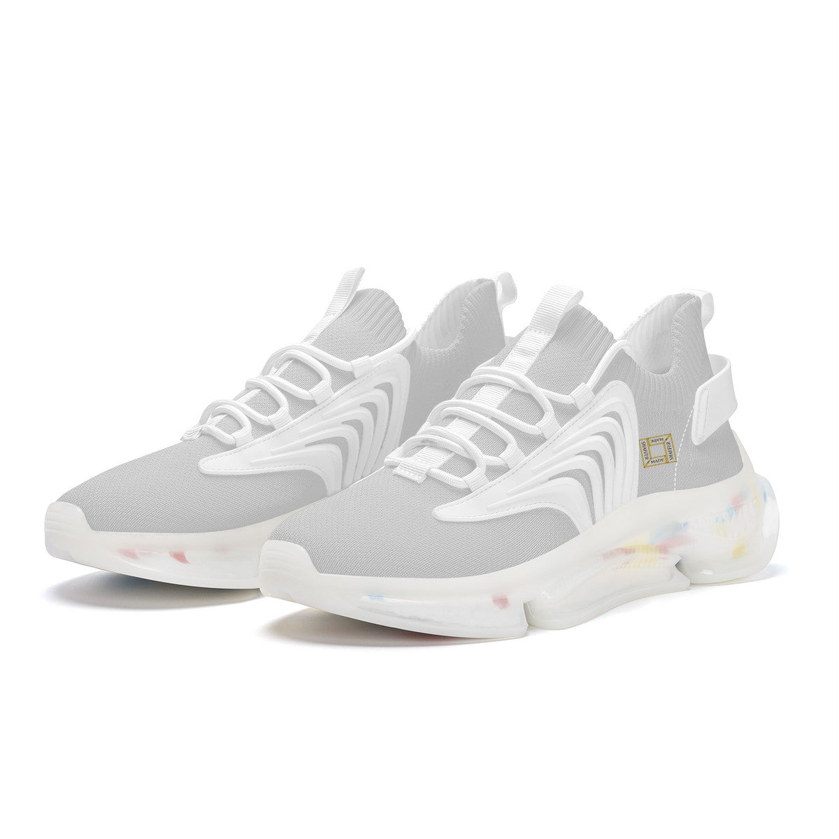 SHAFFERMADE Air Max React Sneakers - Greyish